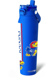 Kansas Jayhawks 32oz Bottle Buddy Stainless Steel Bottle - Blue