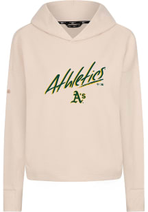 Levelwear Oakland Athletics Womens Brown Sweet Sizzle Hooded Sweatshirt