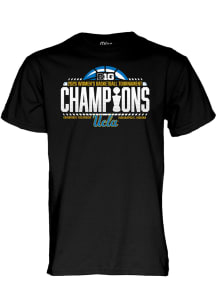 Blue 84 UCLA Bruins Black 2026 Big Ten Women's Basketball Tournament Champions Short Sleeve T Shir..