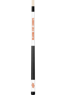 Oklahoma State Cowboys White Laser Pool Cue