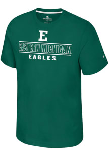 Colosseum Eastern Michigan Eagles Green Berzatto Short Sleeve T Shirt