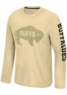Colosseum Colorado Buffaloes Gold Richie Long Sleeve T Shirt