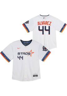 Yordan Alvarez  Houston Astros Baby White Limited City Connect Jersey Baseball Jersey