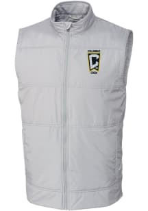 Cutter and Buck Columbus Crew Big and Tall Grey Stealth Mens Vest