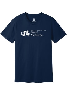 Summit Sportswear Drexel Dragons Navy Blue College of Medicine Short Sleeve T Shirt