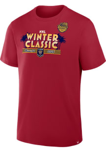 Florida Panthers Red 2026 Winter Classic Hometown Short Sleeve T Shirt