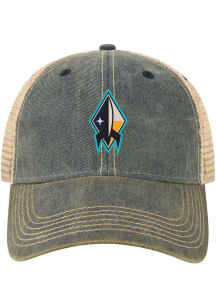Legacy Sugar Land Space Cowboys Old Favorite Meshback Adjustable Hat - Navy Blue