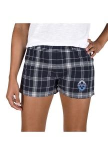 Concepts Sport Vancouver Whitecaps FC Womens Ash Ultimate Flannel Shorts