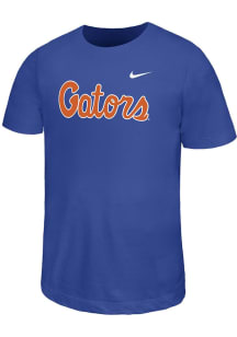 Nike Florida Gators Youth Blue Mascot Short Sleeve T-Shirt