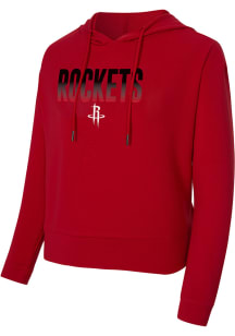 Concepts Sport Houston Rockets Womens Red Palisade Hooded Sweatshirt