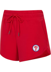 Concepts Sport Philadelphia Phillies Womens Red Palisade Shorts
