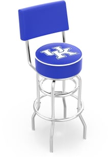 Kentucky Wildcats Double-Ring Swivel with Back Pub Stool - Black