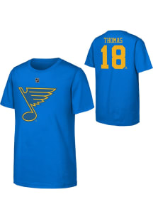 Robert Thomas St Louis Blues Youth Blue Flat NN Player Tee