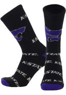 K-State Wildcats Mayhem Mens Dress Socks