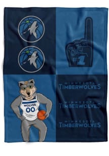 Minnesota Timberwolves Domino Swaddle Baby Blanket