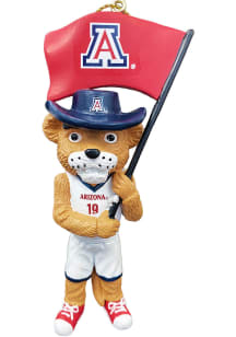 Arizona Wildcats Mascot Ornament - Navy Blue