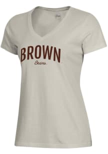 Gear for Sports Brown Bears Womens Tan Mia Short Sleeve T-Shirt