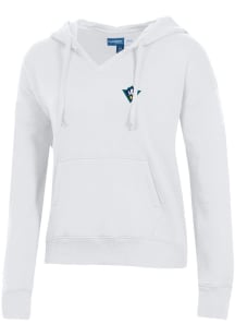 Gear for Sports UNCW Seahawks Womens White Big Cotton Hooded Sweatshirt