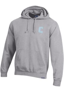 Gear for Sports Columbia University Lions Mens Grey Big Cotton Long Sleeve Hoodie