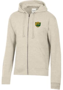 Gear for Sports Baylor Bears Mens Oatmeal Big Cotton Long Sleeve Full Zip Jacket