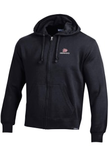 Gear for Sports CSU Chico Wildcats Mens Black Big Cotton Long Sleeve Full Zip Jacket