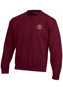 Gear for Sports Harvard Crimson Mens Maroon Big Cotton Long Sleeve Crew Sweatshirt