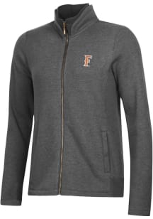 Gear for Sports Cal State Fullerton Titans Womens Grey Relaxed Luxe Long Sleeve Full Zip Jacket