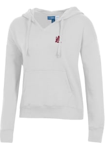 Gear for Sports Alabama A&M Bulldogs Womens White Big Cotton Hooded Sweatshirt