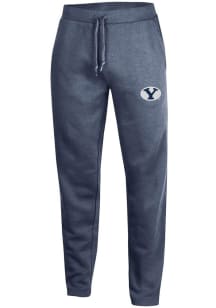 Gear for Sports BYU Cougars Mens Navy Blue Big Cotton Slim Sweatpants