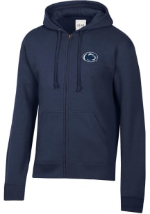 Gear for Sports Penn State Nittany Lions Mens Navy Blue Big Cotton Long Sleeve Full Zip Jacket