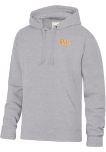 Gear for Sports Pitt Panthers Mens Grey Big Cotton Long Sleeve Hoodie