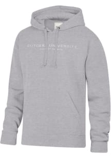 Gear for Sports Rutgers Scarlet Knights Mens Grey Lines Big Cotton Long Sleeve Hoodie