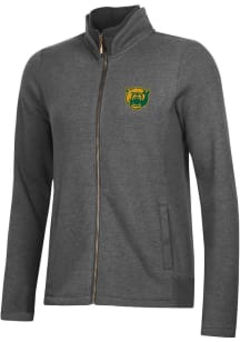 Gear for Sports Baylor Bears Womens Grey Relaxed Luxe Long Sleeve Full Zip Jacket
