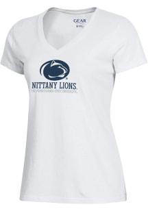 Gear for Sports Penn State Nittany Lions Womens White Mia Short Sleeve T-Shirt