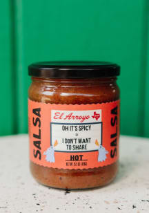 Texas El Arroyo Hot Salsa 16oz Sauces