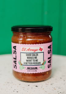 Texas El Arroyo Medium Salsa 16oz Sauces
