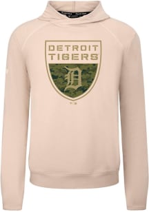 Levelwear Detroit Tigers Tan Mandate Buckler Long Sleeve T Shirt