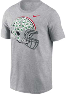 Nike Ohio State Buckeyes Grey Local Cotton Short Sleeve T Shirt