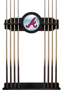 Atlanta Braves Solid Wood Cue Rack Pool Table Accessories