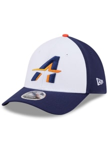 New Era Houston Astros Mens White City Connect 39THIRTY M-Crown Flex Hat