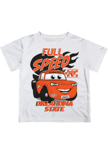 Vive La Fete Oklahoma State Cowboys Infant Full Speed Short Sleeve T-Shirt White