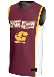 ProSphere Central Michigan Chippewas Youth Rival Maroon Basketball Jersey