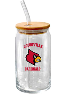 Louisville Cardinals 16oz Pint Glass - Red