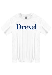 Drexel Dragons White Rally Loud Short Sleeve T Shirt