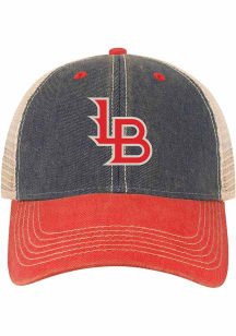 Louisville Bats Old Favorite Meshback Adjustable Hat - Navy Blue