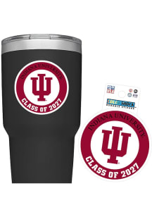 Indiana Hoosiers Class of 2027 Durable Stickers - Red