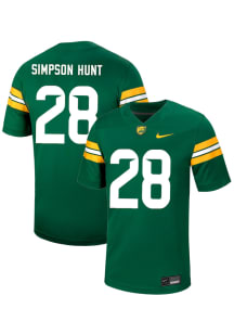 Calvin Simpson Hunt  Nike Baylor Bears Green NIL Name And Number Football Jersey