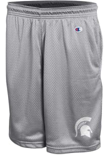 Champion Michigan State Spartans Mens Grey Mesh Shorts