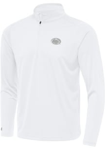 Antigua Penn State Nittany Lions Mens White Tonal Tribute Long Sleeve Qtr Zip Pullover