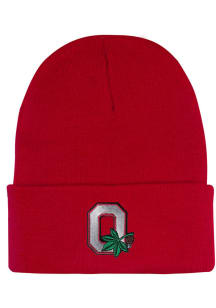 LogoFit Ohio State Buckeyes Red North Pole Youth Knit Hat